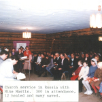 1992 church service in russia